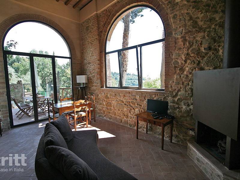 Tritt — Luxuriöses, umweltfreundliches Apartment für 5 Personen in Certaldo in Certaldo, Chianti