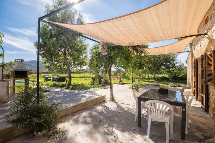 Holiday Home Es Camp Pla with Pool & Wi-Fi in Sineu, Majorca Center