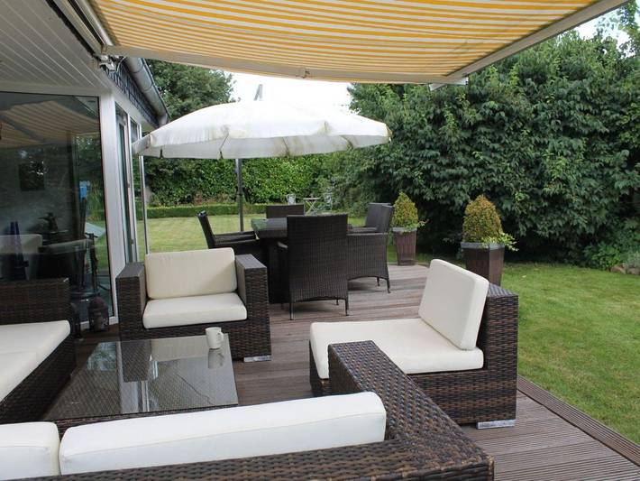 Ferienhaus für 4 Personen, mit Terrasse und Whirlpool sowie Garten und Sauna in Brodersby an der Schlei - 3