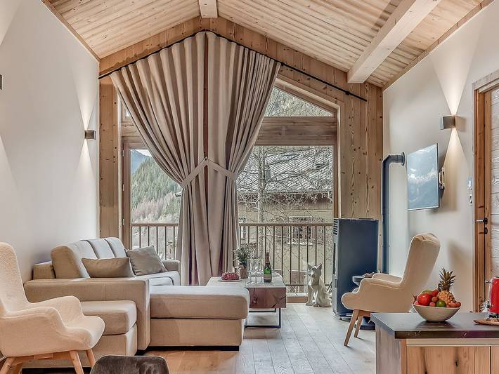 Ganze Wohnung, Champagny-en-Vanoise - Gemütliche Whg für 8, 3 Zim, mit Wifi in Champagny-en-Vanoise, Vanoise-Massiv