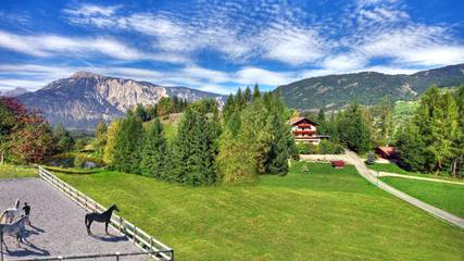 Ferienwohnung für 2 Personen, mit Seeblick und Terrasse sowie Garten, mit Haustier im Ötztal