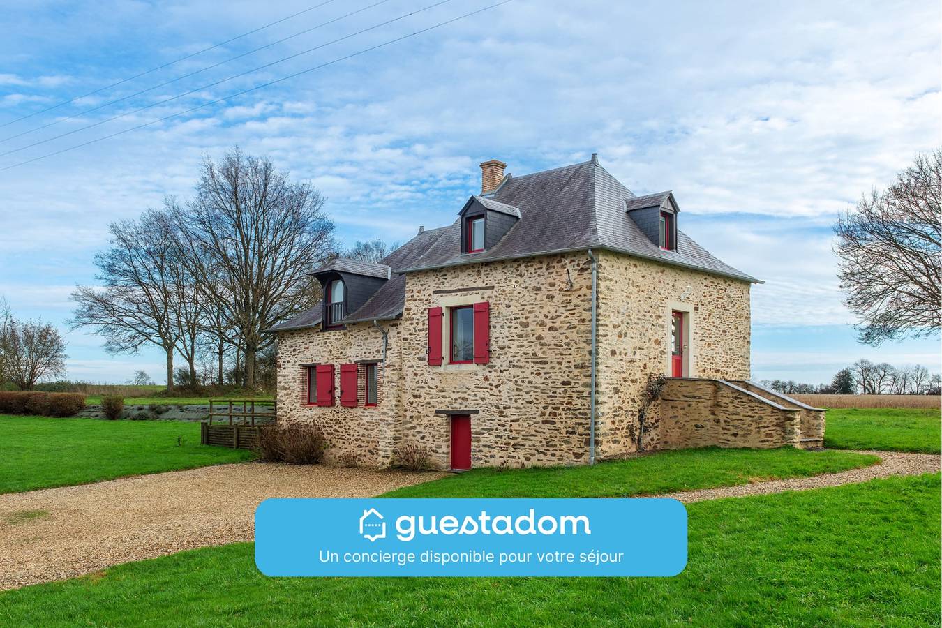 L’Échappée - Campagne - Wifi - Terrasse in Cossé-le-Vivien, Mayenne