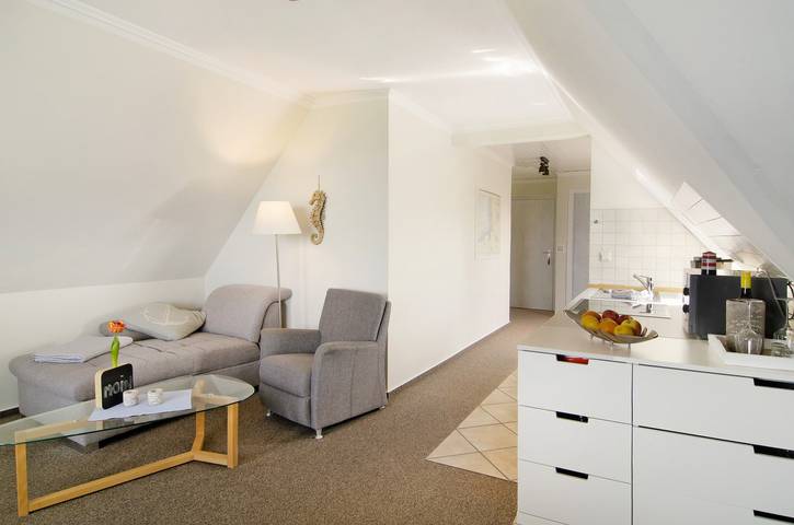 Appartement entier, Appartement 'Utkiek' avec balcon et Wi-Fi in Baltrum