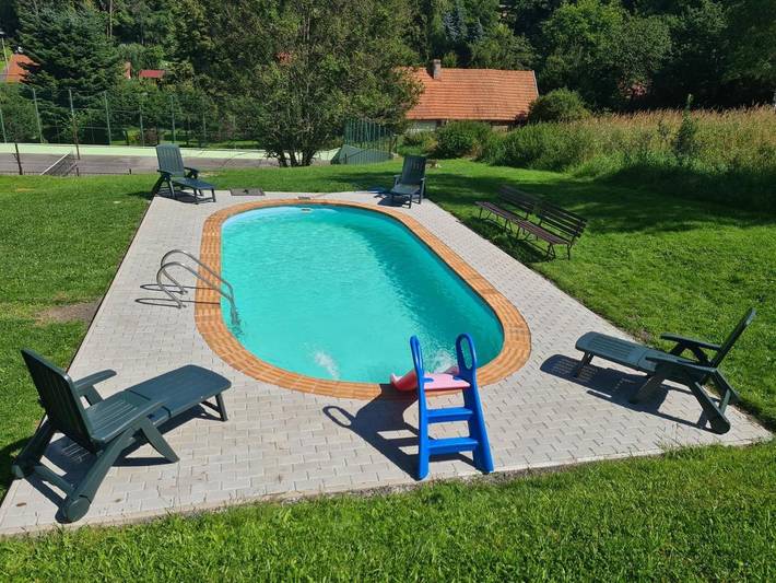 BnB für 2 Personen, mit Ausblick und Sauna sowie Pool und Garten in Elbsandsteingebirge - 3