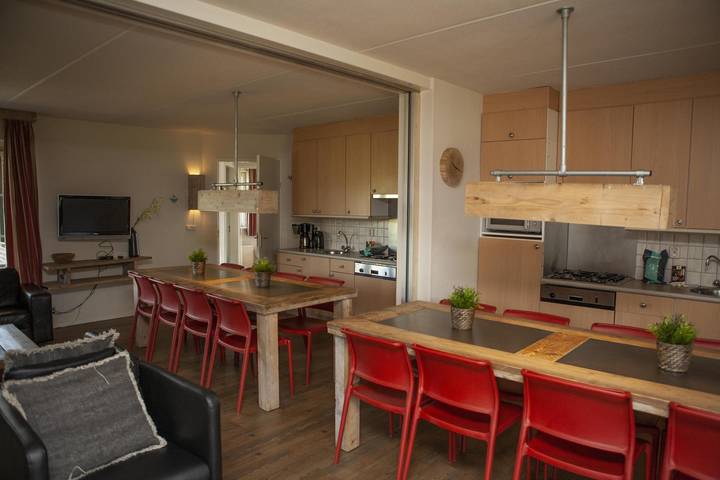 Location de vacances pour 16 personnes, avec terrasse et jardin ainsi que bassin pour enfant et piscine, adapté aux familles dans Veluwe