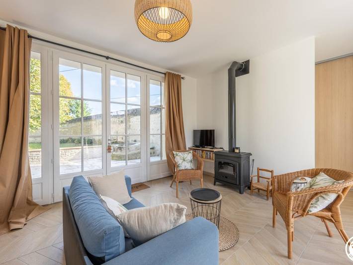 Gîte pour 4 personnes, avec Terrasse et Jardin