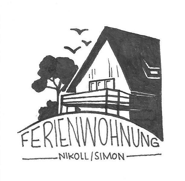 Ferienwohnung für 5 Personen, mit Balkon und Balkon/Terrasse sowie Terrasse und Garten