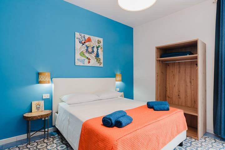 Room for 4 people, with balcony - 1