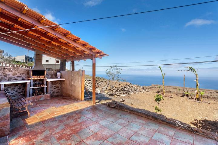 Ferienhaus für 4 Personen, mit Balkon und Garten auf El Hierro