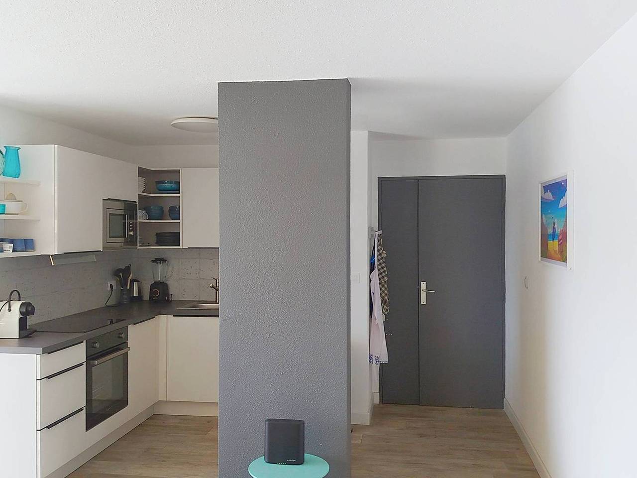 Appartement entier, T3 climatisé, 3*, 50m de la plage, garage, wifi inclus in Bormes-les-Mimosas, Parc national de Port-Cros