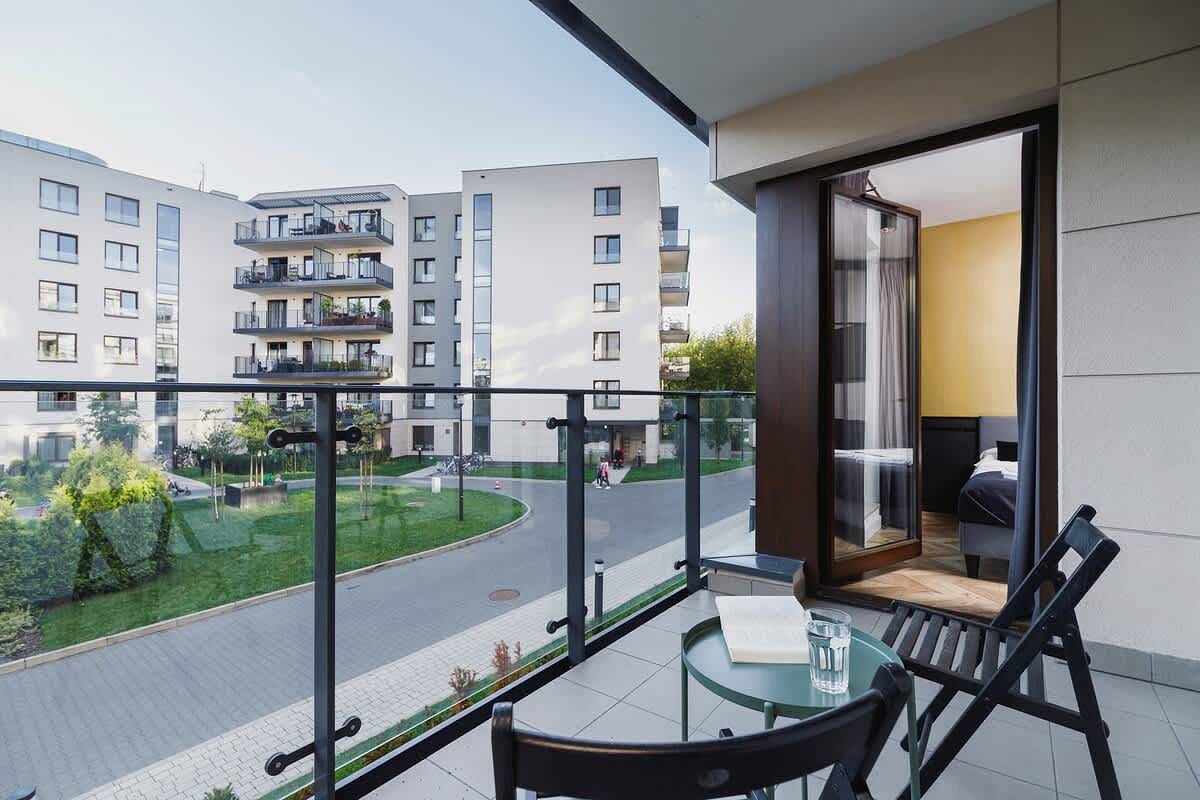 Geheel appartement, Modern Apartment with Balcony | Close to Wawel Castle in Krakau, Klein-Polen