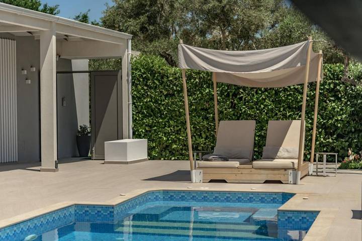 Vakantieappartement voor 6 personen, with tuin and zwembad as well as whirlpool in Planos