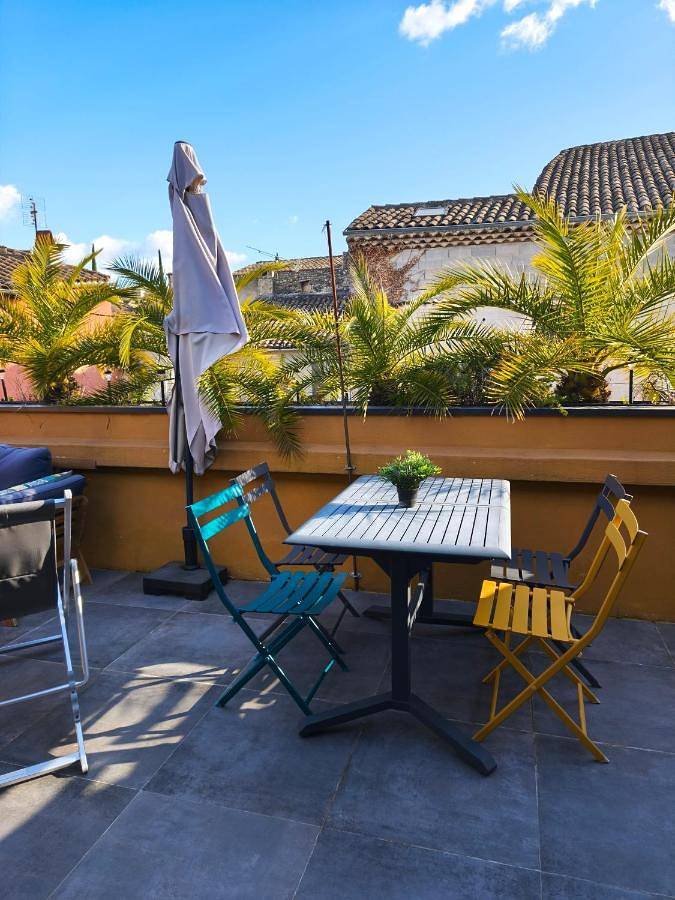 Location de vacances pour 6 personnes, avec terrasse et vue à Villedieu - 2