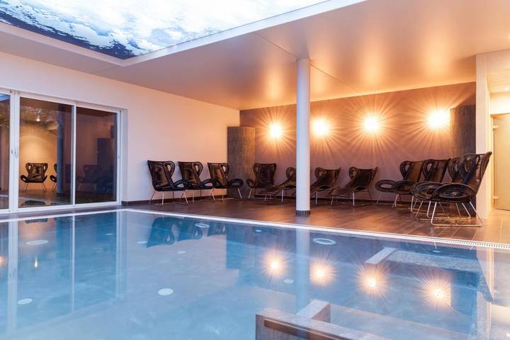 Hôtel pour 2 personnes, avec Terrasse et Jardin ainsi que Piscine et Sauna