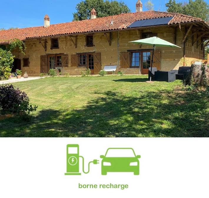 Maison de campagne pour 4 personnes, avec Terrasse et Jardin à Villemotier