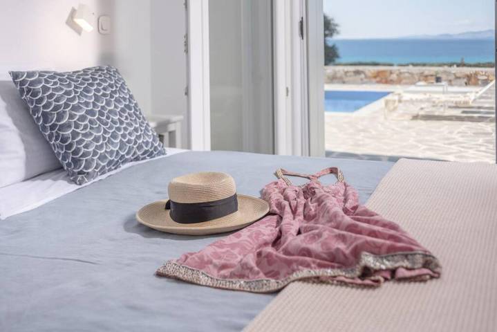 Villa pour 6 personnes, avec jardin et piscine, adapté aux familles dans Naxos - 4