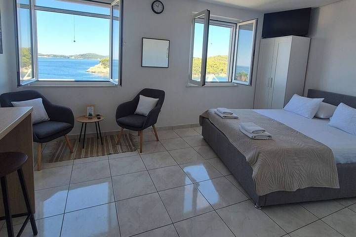 Appartement entier, Apartments Matea - Studio avec Vue sur Mer (2 Adultes) - (Štikovica) in Zaton, Grad Dubrovnik
