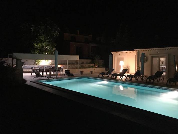Location de vacances pour 12 personnes, avec jardin ainsi que piscine et vue à Roaix - 3