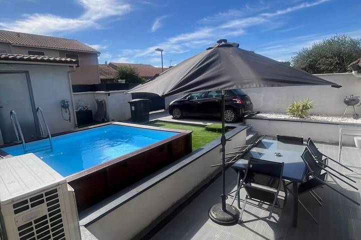 Maison de vacances pour 5 personnes, avec Terrasse et Jardin