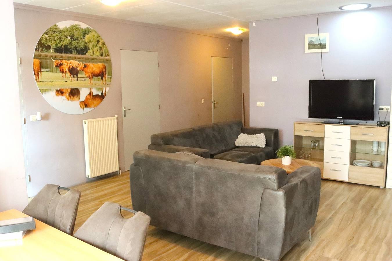 Ganze Wohnung, 6 Personen Ferienhaus, eingestellt für Behinderte. in Nationalpark Dwingelderveld