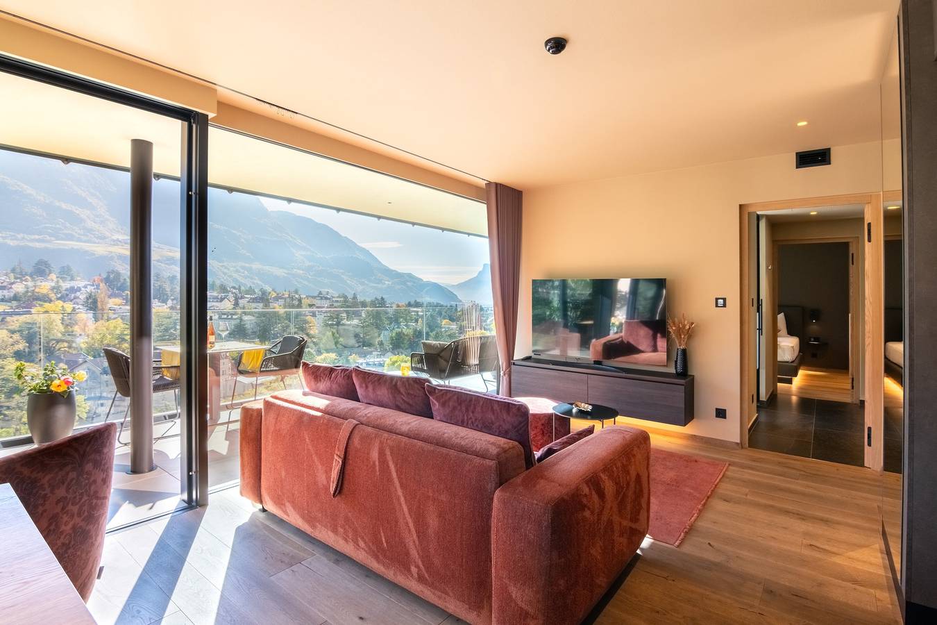 Appartamento intero, Appartamento 'Levita Living Freiheit' con vista sulle montagne e terrazza privata in Comune di Tirolo, Gruppo Tessa