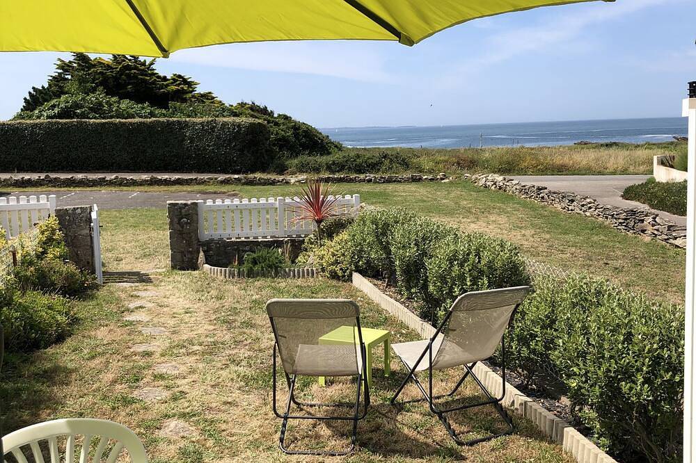 Maison avec 2 chambres dont une avec superbe vue sur la mer et jardin in Quiberon, Côte des Mégalithes