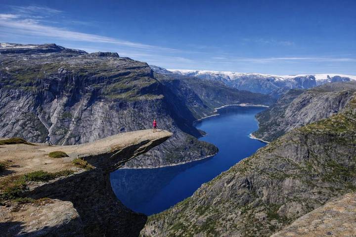 Ferienhaus für 6 Personen, mit Ausblick und Seeblick sowie Garten in Etne - 2