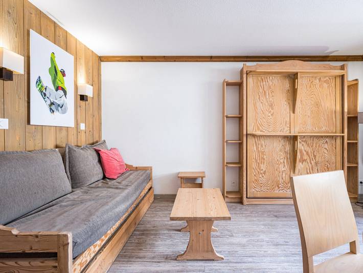 Studio entier, Studio confortable au centre-ville avec balcon in Val-d'Isère, Massif du Ruitor