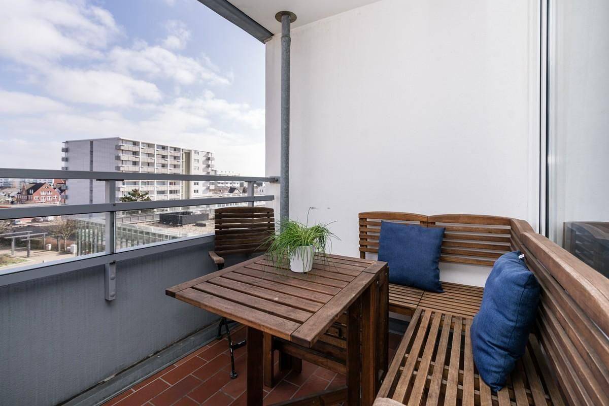 Ganze Wohnung, Wohnung Hansen mit überdachtem Balkon, Wlan und Strandnähe in Westerland in Westerland, Sylt (Gemeinde)