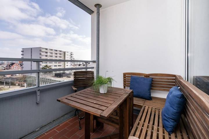 Ganze Wohnung, Wohnung Hansen mit überdachtem Balkon, Wlan und Strandnähe in Westerland in Westerland, Sylt (Gemeinde)