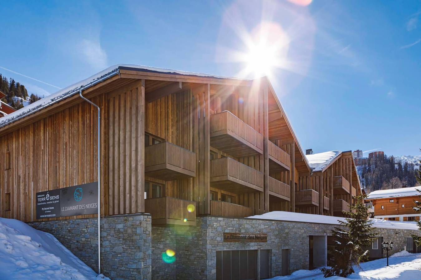 Appartement entier, Résidence Terresens Le Diamant des Neiges - Appartement 3 pièces cabine 8 personnes in La Plagne, La Plagne-Tarentaise