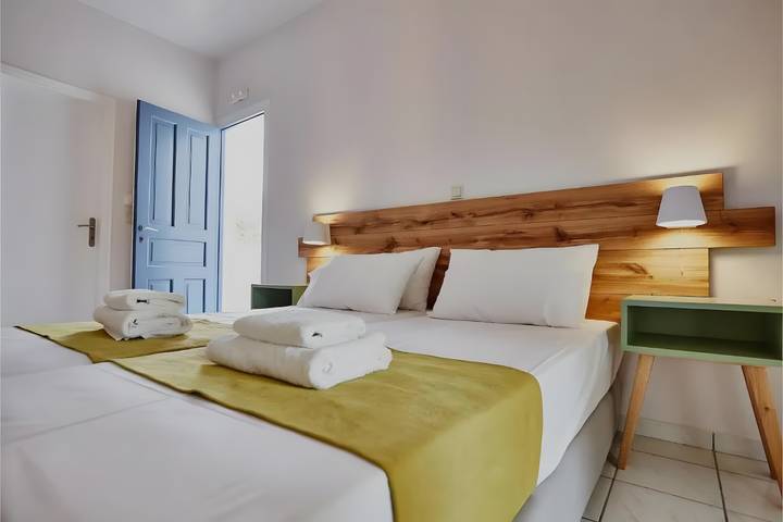 Monolocale intero, Monolocale 'Irene 1 Deluxe Double 1' con vista mare, Wi-Fi e aria condizionata in Andros