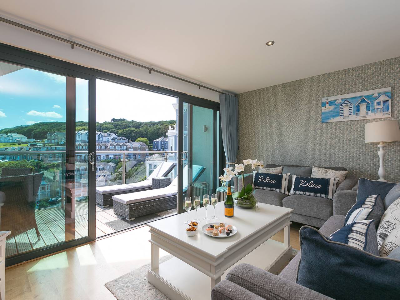 Entire apartment, Porthminster Penthouse in St. Ives, Cornwall
