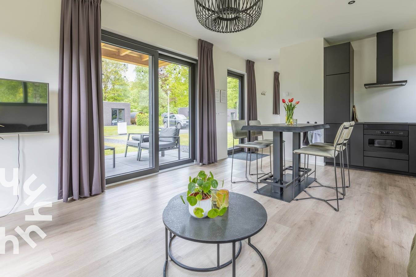Luxuriöses 4-Personen-Ferienhaus in der Veluwe mit einer schönen privaten Sauna im Garten. in Veluwe