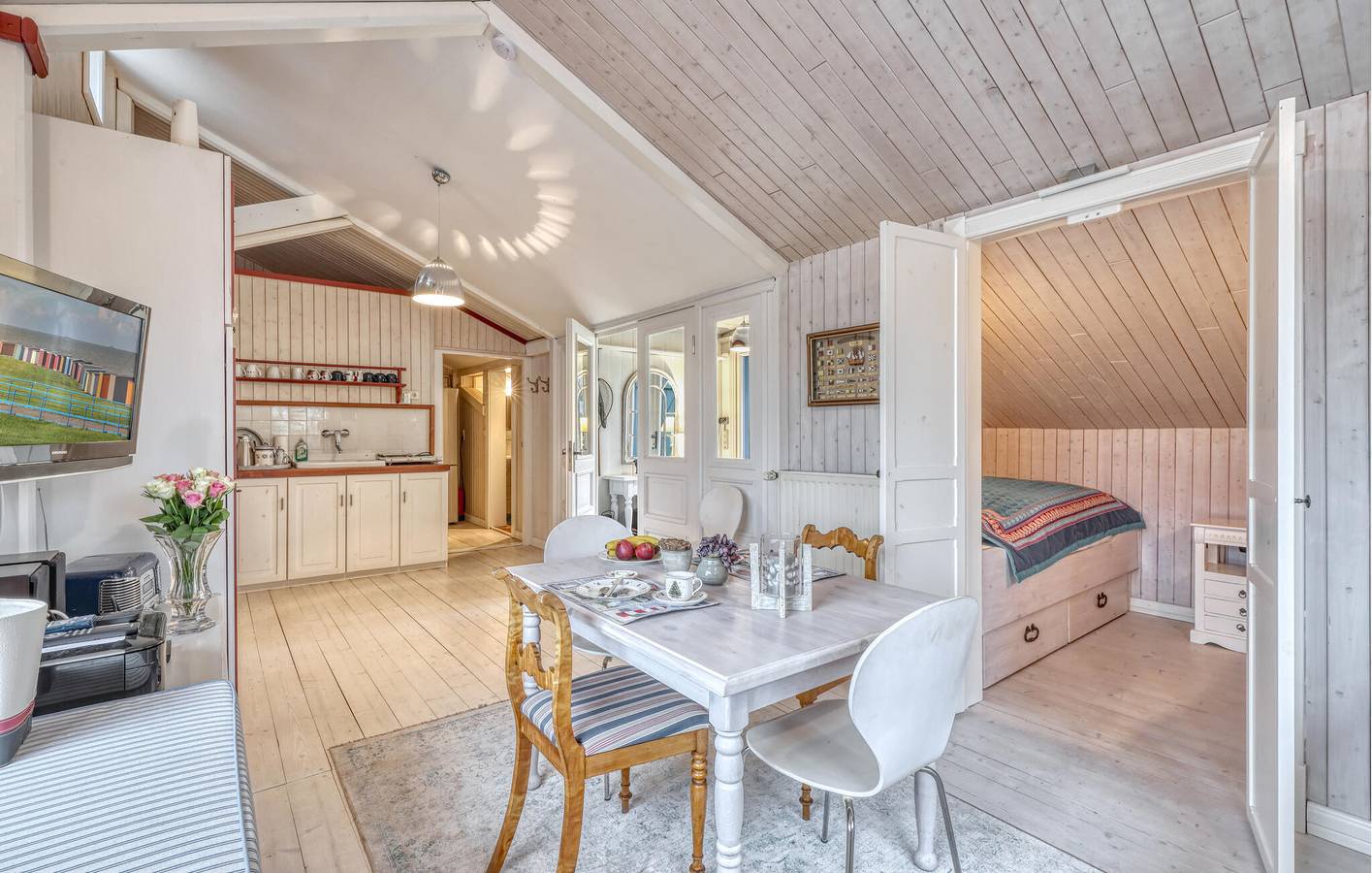 Gemütliches Apartment mit Wifi, TV, Parkplatz, Terrasse und Küche in Galmsbüll, Nordseeküste