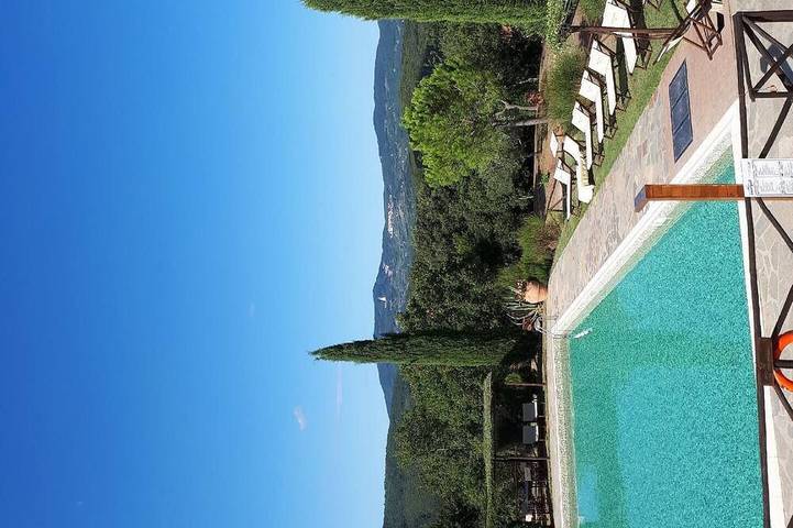 Agriturismo für 2 Personen, mit Pool und Garten in der Toskana