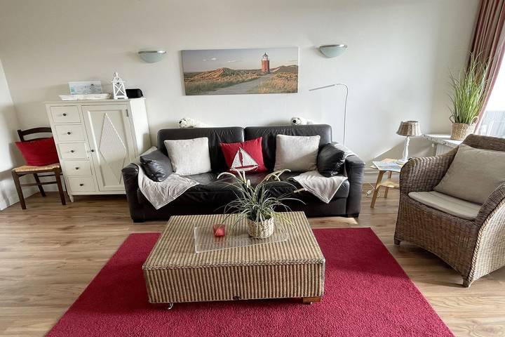 Ganze Wohnung, Helle und gemütliche Ferienwohnung direkt am Strandübergang in Westerland in Westerland, Sylt (Gemeinde)