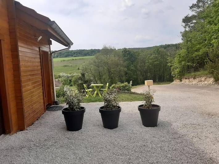 Maison de campagne pour 3 personnes, avec terrasse ainsi que jardin et vue dans Seuzey - 4