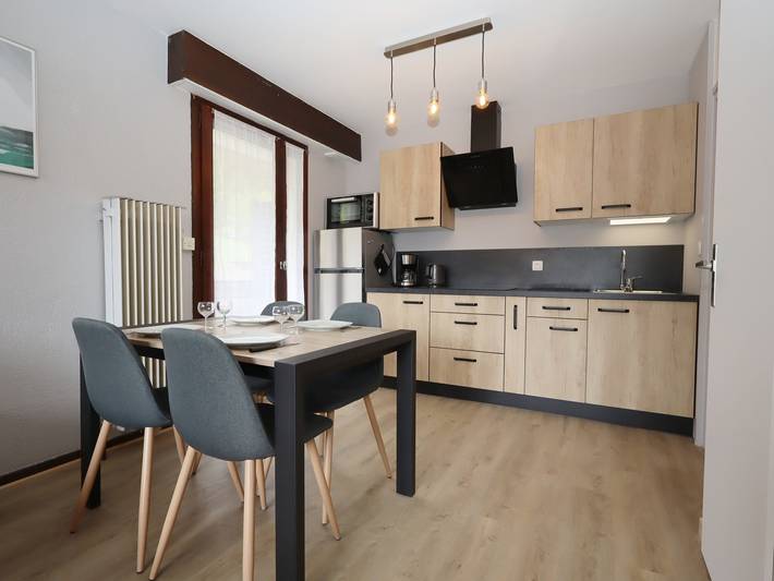 Studio pour 4 personnes, avec Balcon