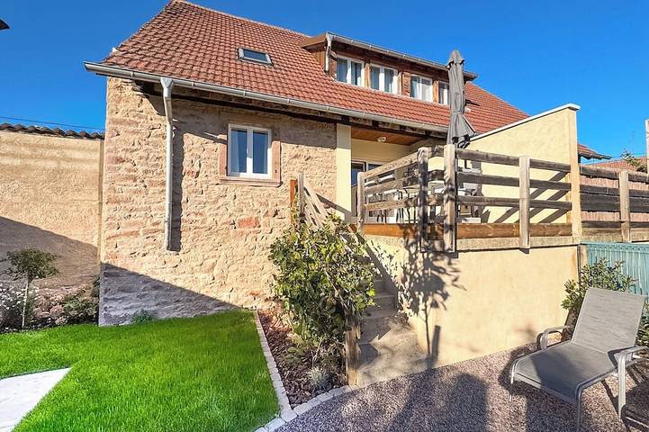 Location de vacances pour 4 personnes, avec jardin et terrasse à Marlenheim