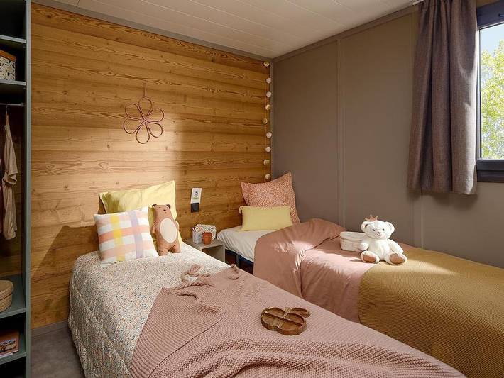 Camping Village de Chalets Le Pas de l’Ours - Chalet 5 personen - Chalet Grand Confort in Aston, Französische Pyrenäen