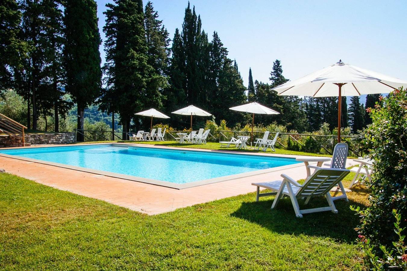 Appartement entier, Appartement Monte avec piscine panoramique au cœur du Chianti in Pontassieve, Chianti