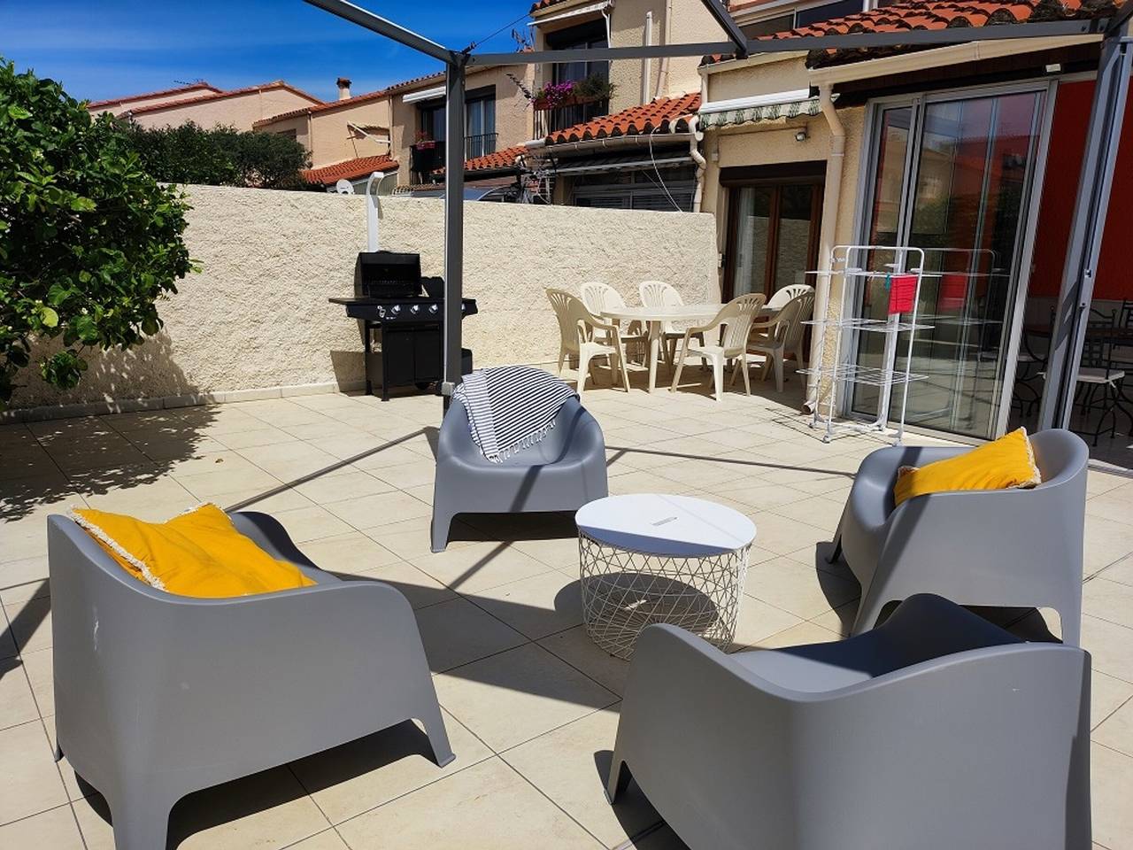 Maison climatisée avec piscine, parking, et Wifi - 6 pers. in Côte Vermeille, Argelès-sur-Mer