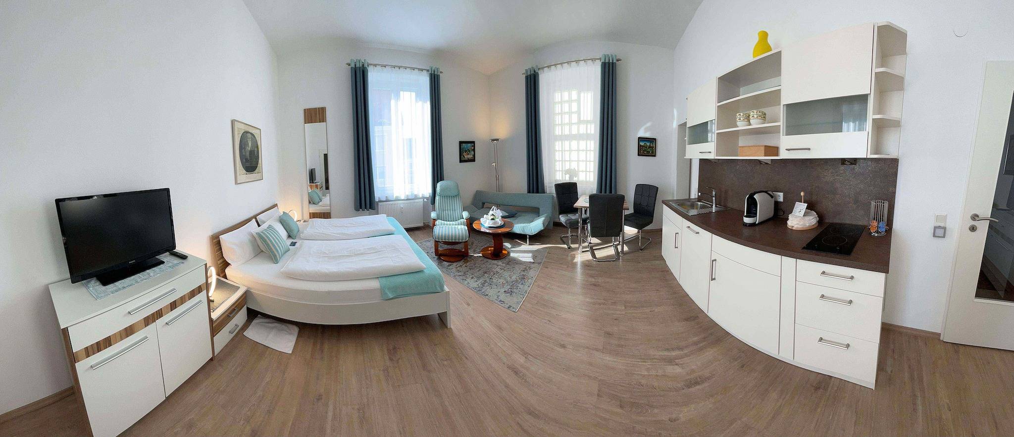 Ganze Ferienwohnung, Lindau die Trauminsel Ferienwohnungen - Nr. 2 - Ferienwohnung mit 41 qm, 1 Schlafraum, max. 3 Personen in Lindau, Bayerisch Schwaben