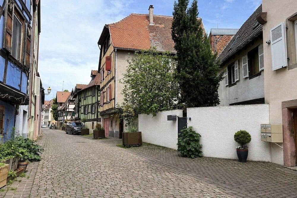 Apartamento entero, Gîte du Figuier Sélestat 3* Courtyard and air conditioning, 20 minutes from Europa-Park in Sélestat, Región de Sélestat-Erstein