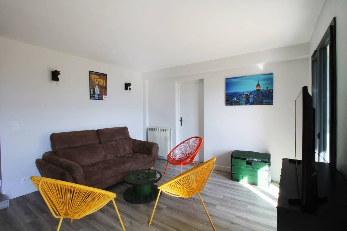Geheel appartement, Vakantieappartement voor 4 personen met terras in Le Bourget-du-Lac, Chambéry en omgeving