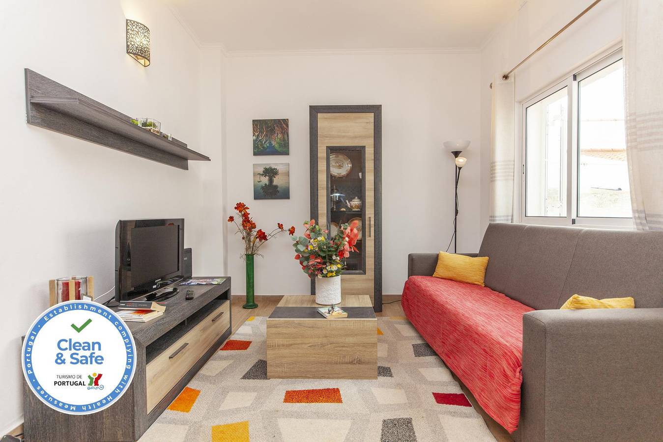 Ferienhaus für 4 Personen mit Balkon in Vila do Bispo e Raposeira, Naturpark Südwest-Alentejo und Costa Vicentina