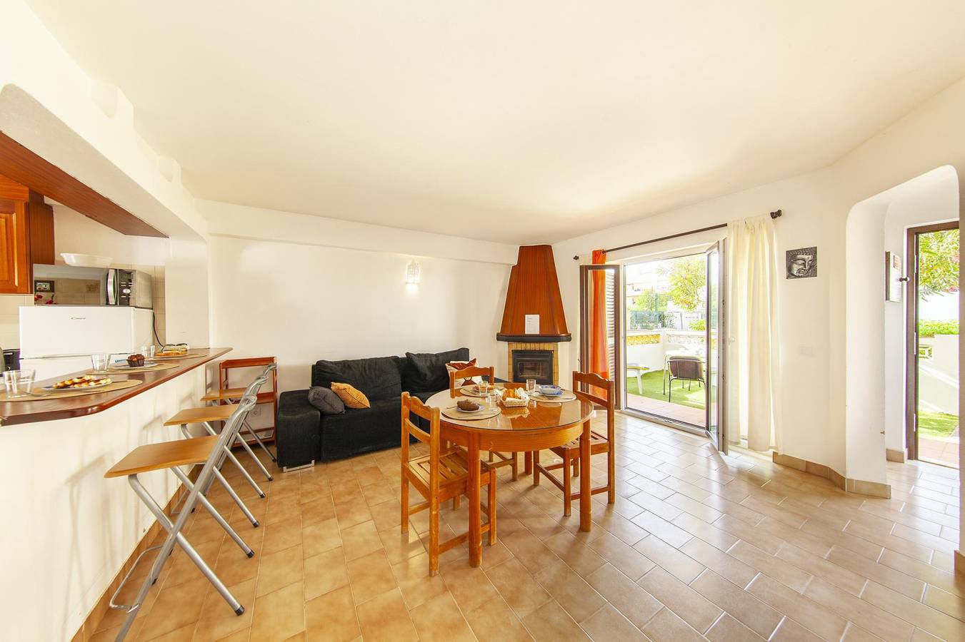 Apartamento entero, Apartamento de vacaciones para 6 personas con jardín in Santa Maria, Lagos
