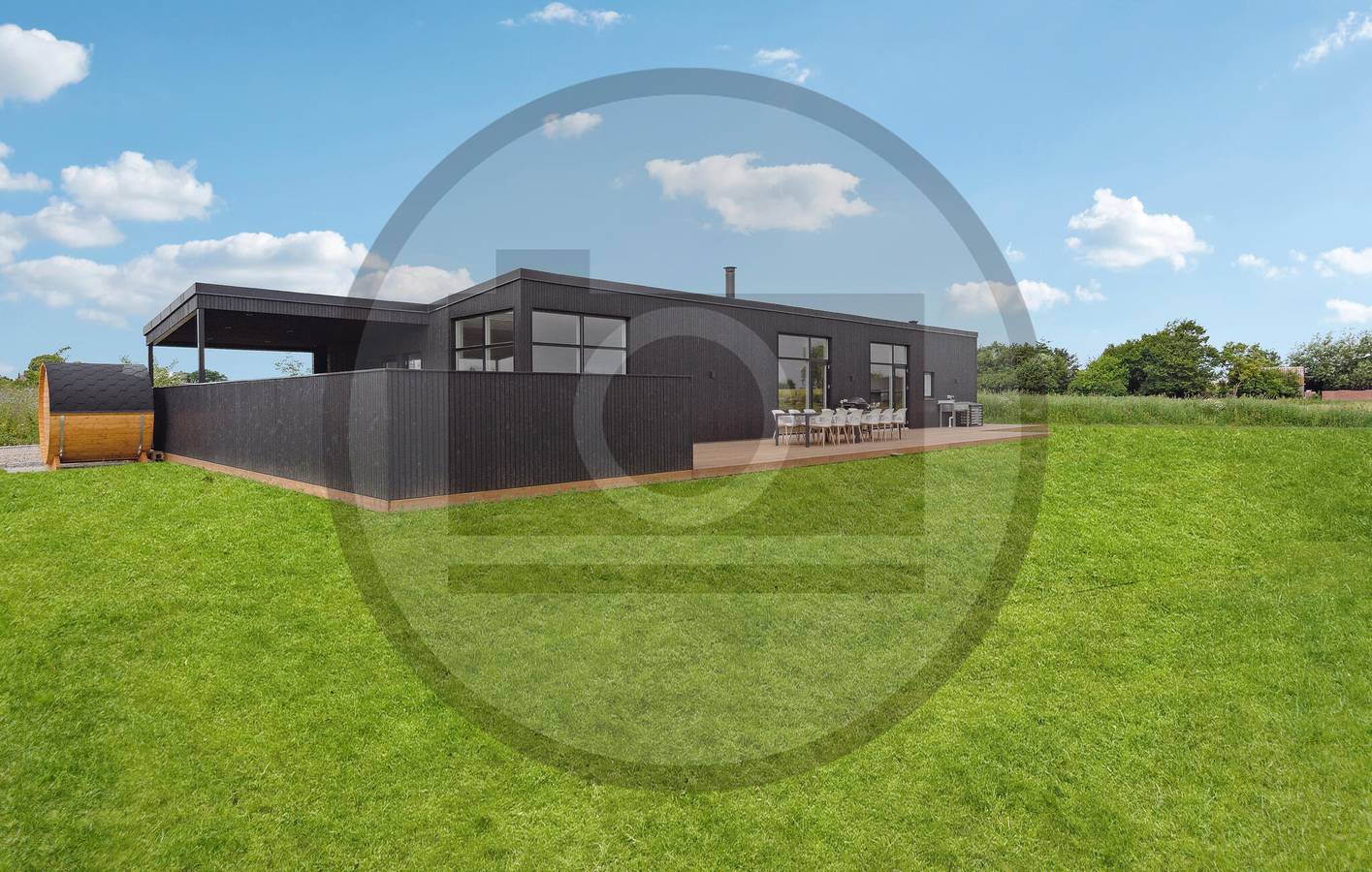 Ferienhaus für 12 Personen mit Garten in Mørkholt, Børkop