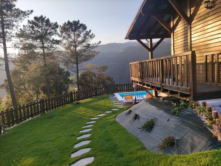Casa rural para 4 personas, con vistas además de jardín y piscina, Se admiten mascotas en Distrito de Braga - 3